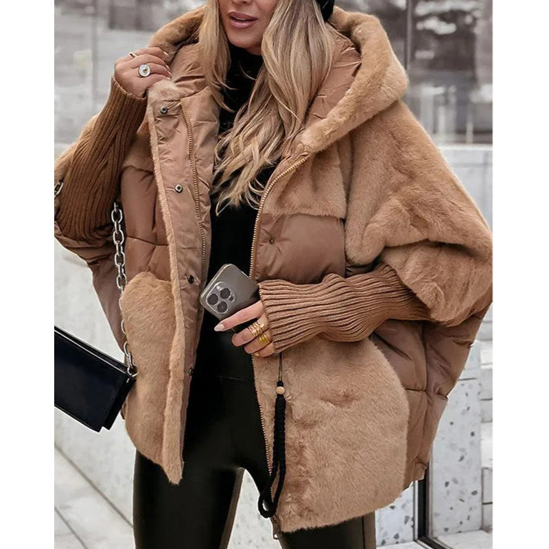 Armoirè – Dámská patchwork puffer bunda