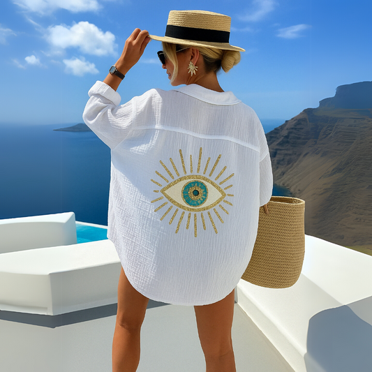 Armoirè | Halenka ve stylu Ibiza s vyšívaným detailem